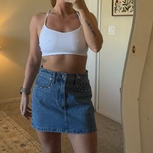 Abercrombie & Fitch High Rise Blue Denim Jeans